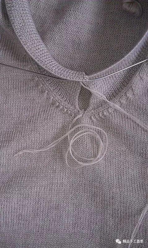 v字领的织法视频,轻松掌握时尚领型编织技巧